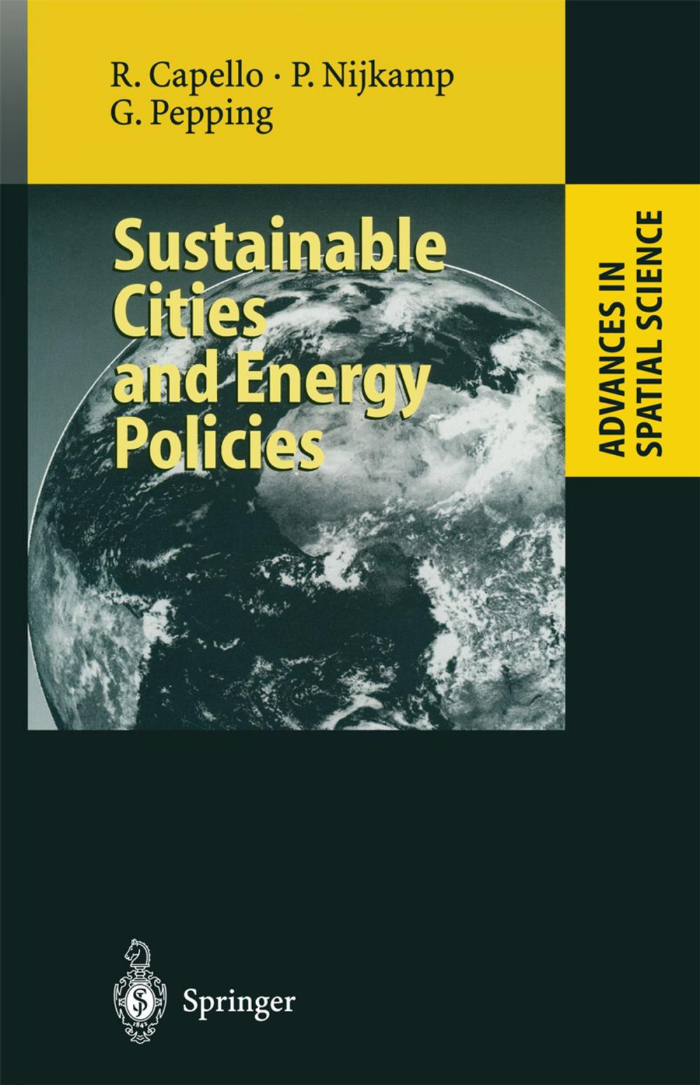 Big bigCover of Sustainable Cities and Energy Policies