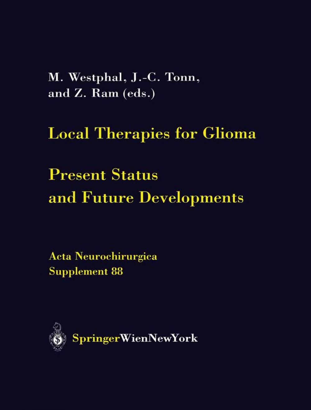 Big bigCover of Local Therapies for Glioma