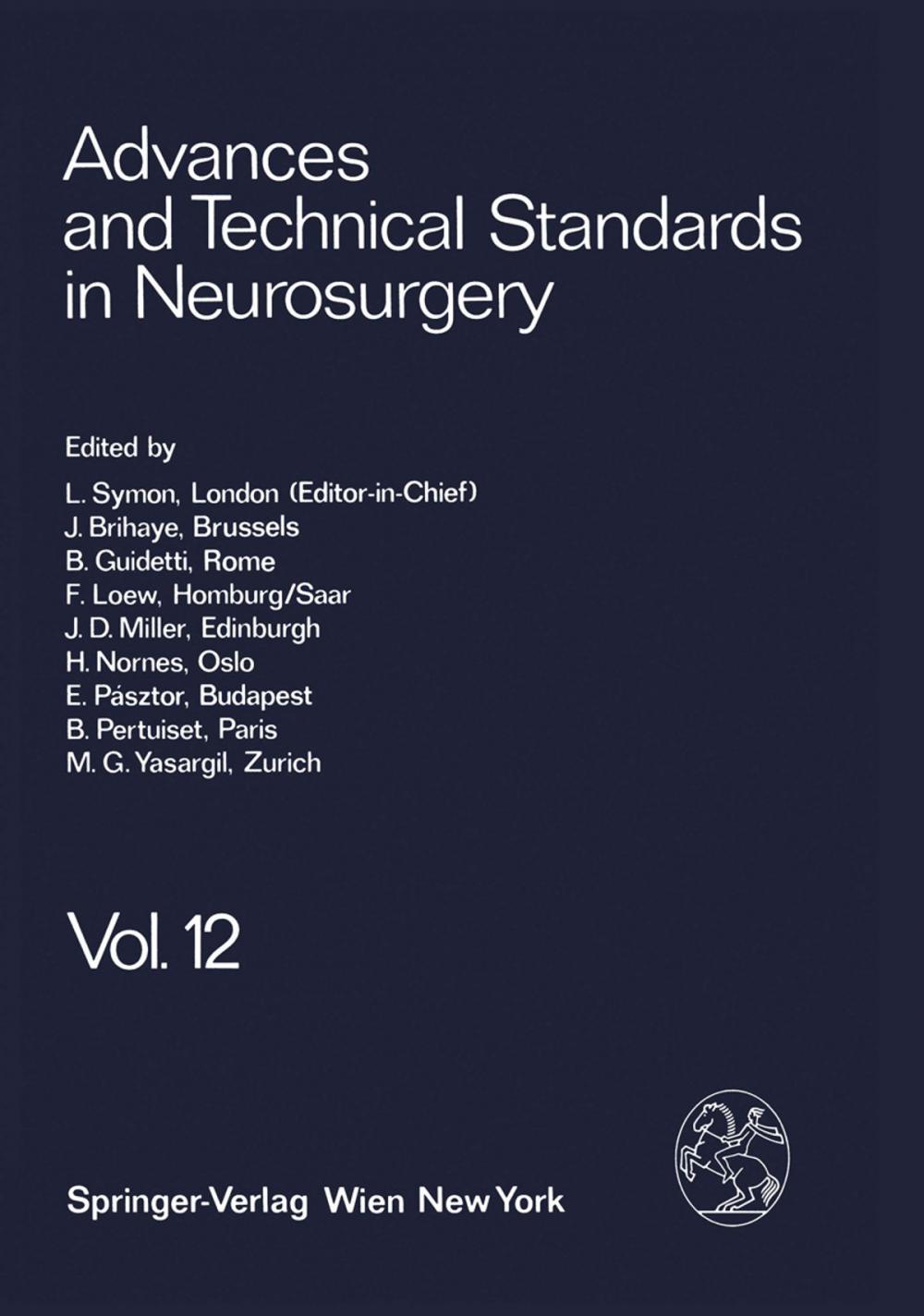 Big bigCover of Advances and Technical Standards in Neurosurgery