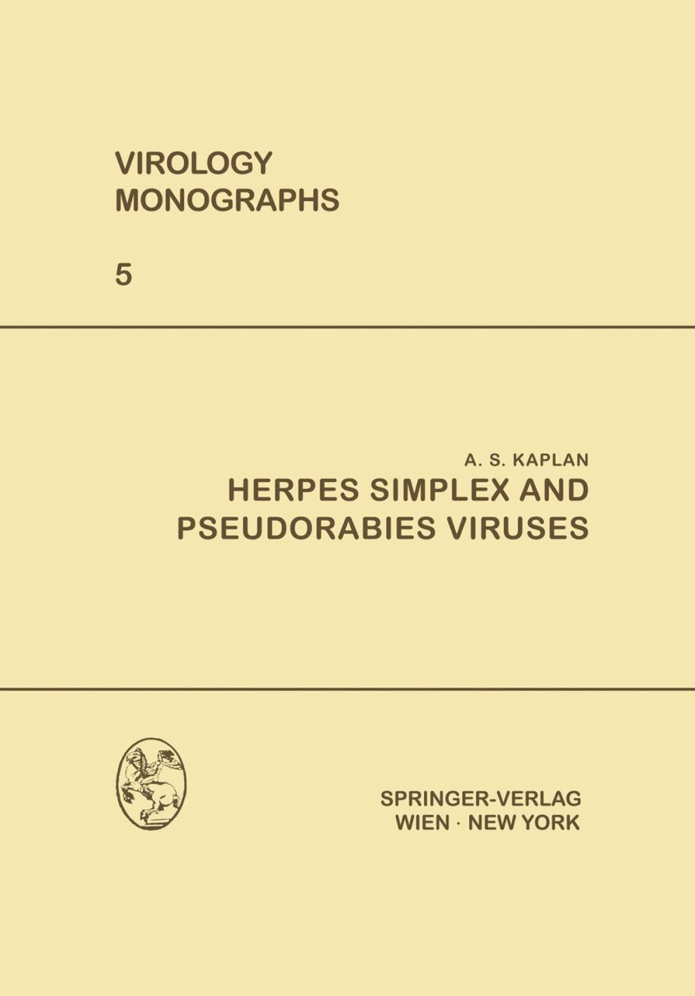 Big bigCover of Herpes Simplex and Pseudorabies Viruses