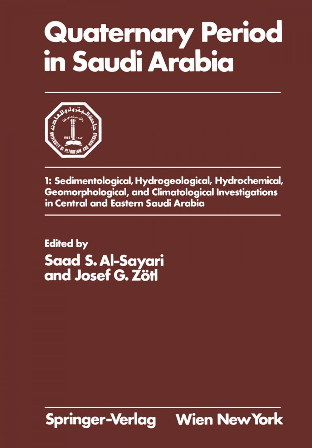 Big bigCover of Quaternary Period in Saudi Arabia