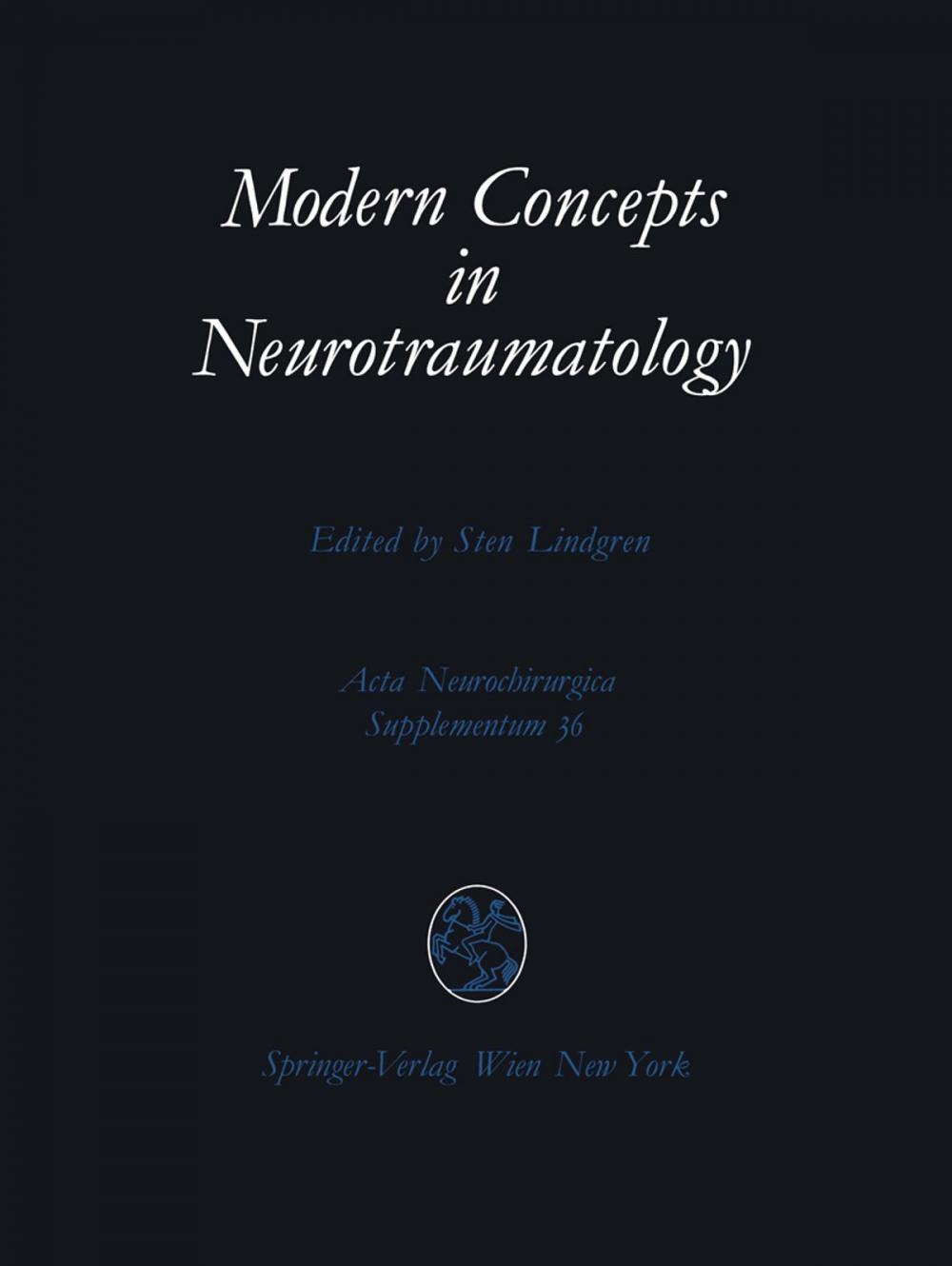 Big bigCover of Modern Concepts in Neurotraumatology