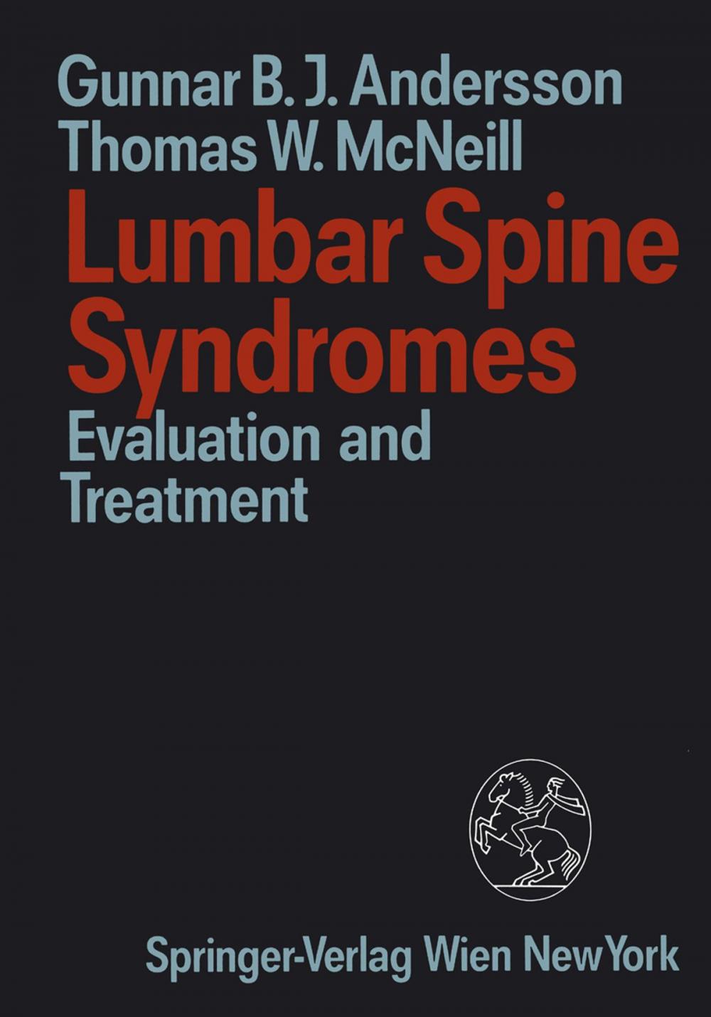 Big bigCover of Lumbar Spine Syndromes