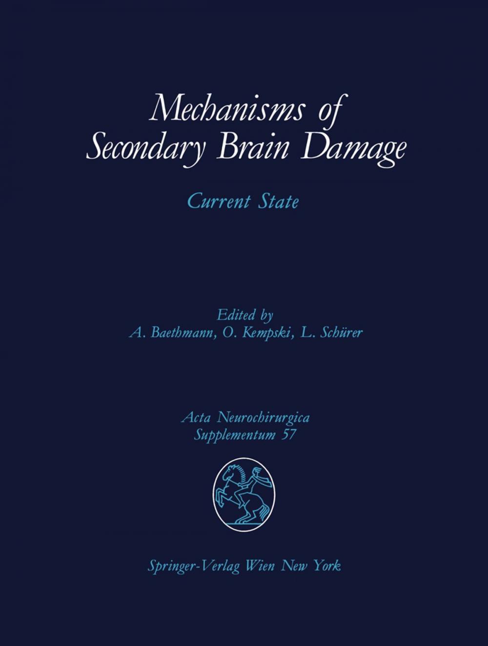 Big bigCover of Mechanisms of Secondary Brain Damage