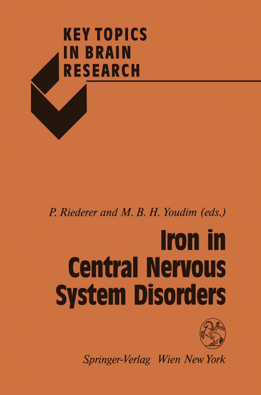 Big bigCover of Iron in Central Nervous System Disorders