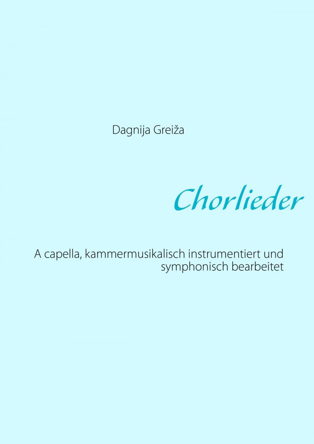 Big bigCover of Chorlieder