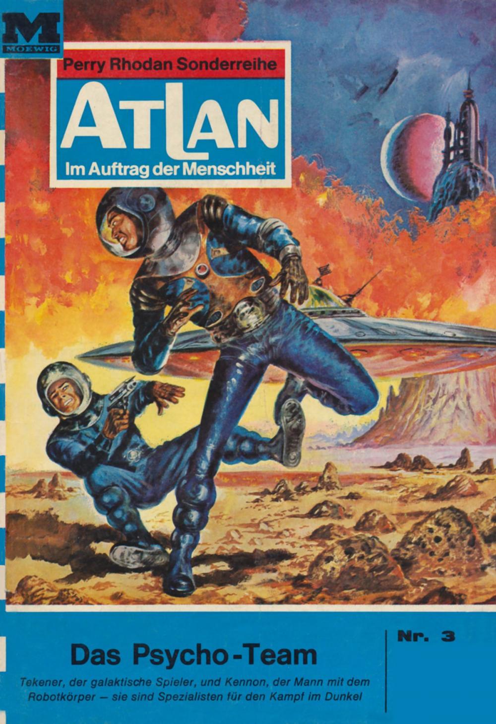 Big bigCover of Atlan 3: Das Psycho-Team