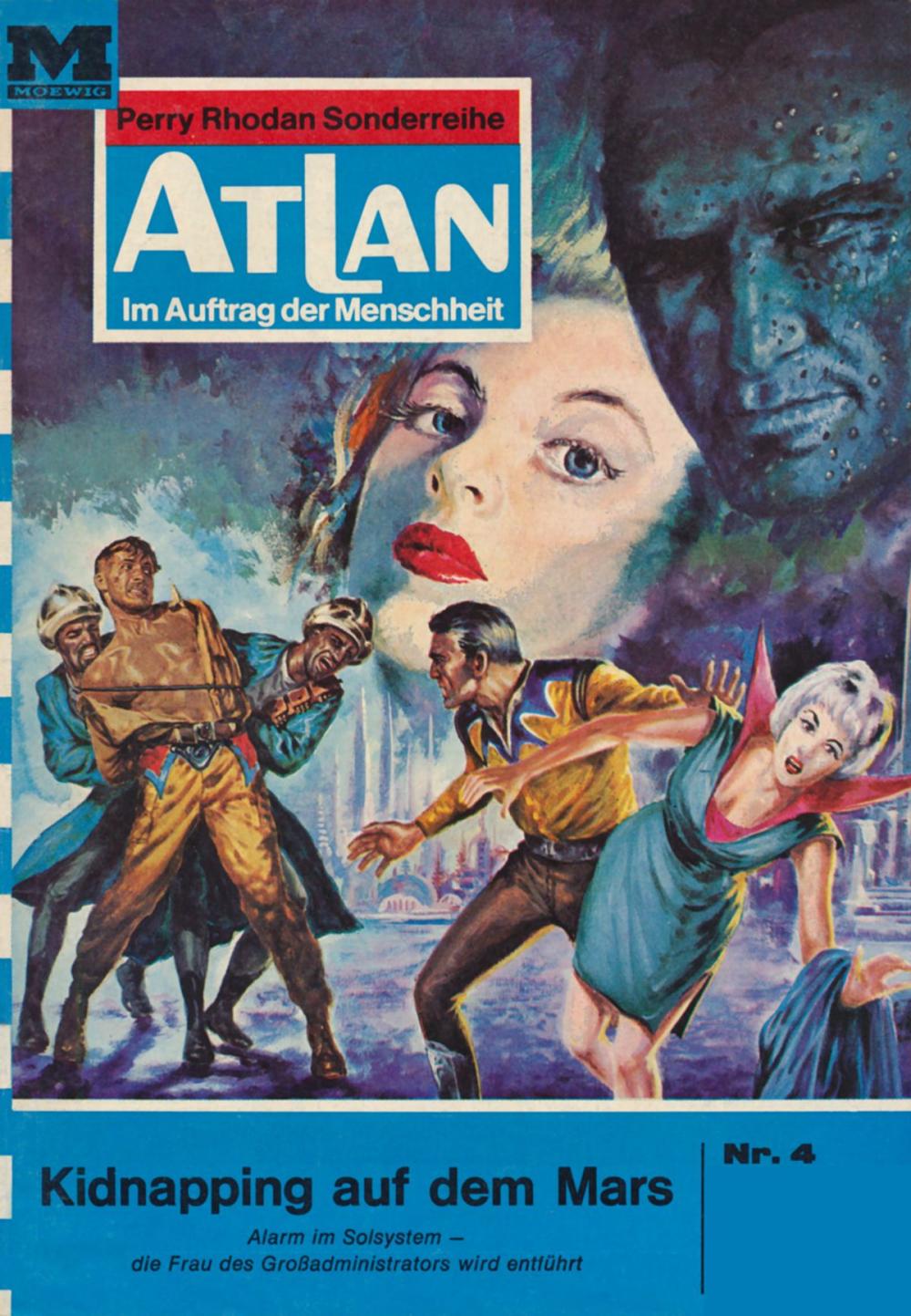 Big bigCover of Atlan 4: Kidnapping auf dem Mars