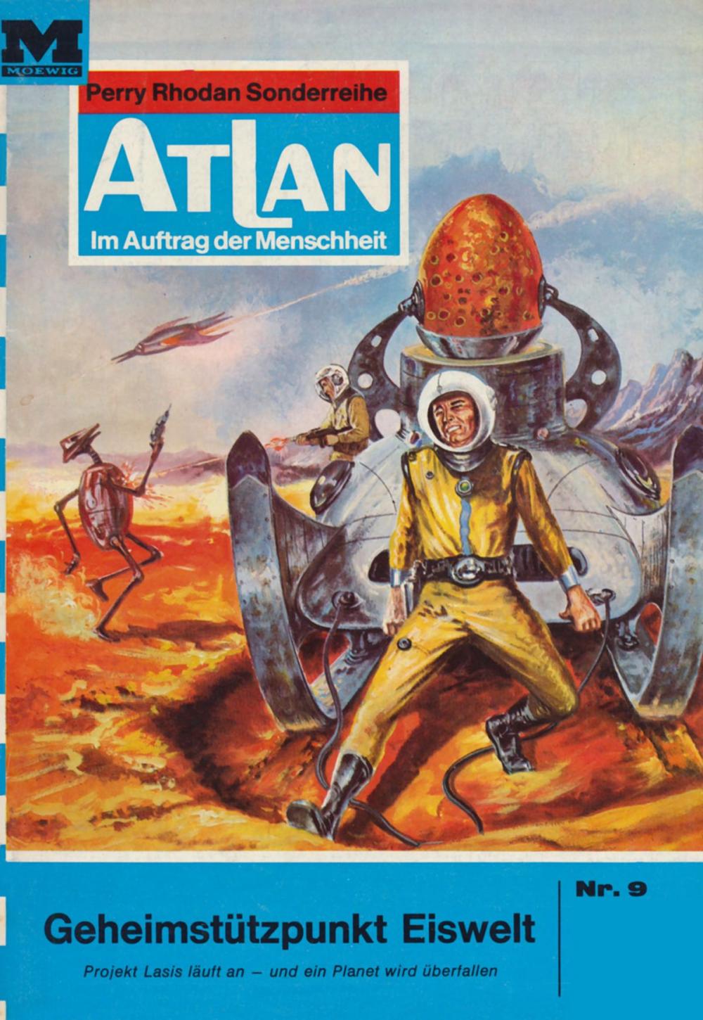 Big bigCover of Atlan 9: Geheimstützpunkt Eiswelt