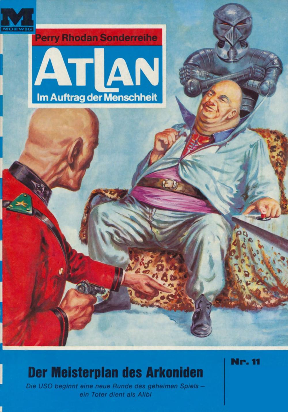 Big bigCover of Atlan 11: Der Meisterplan des Arkoniden