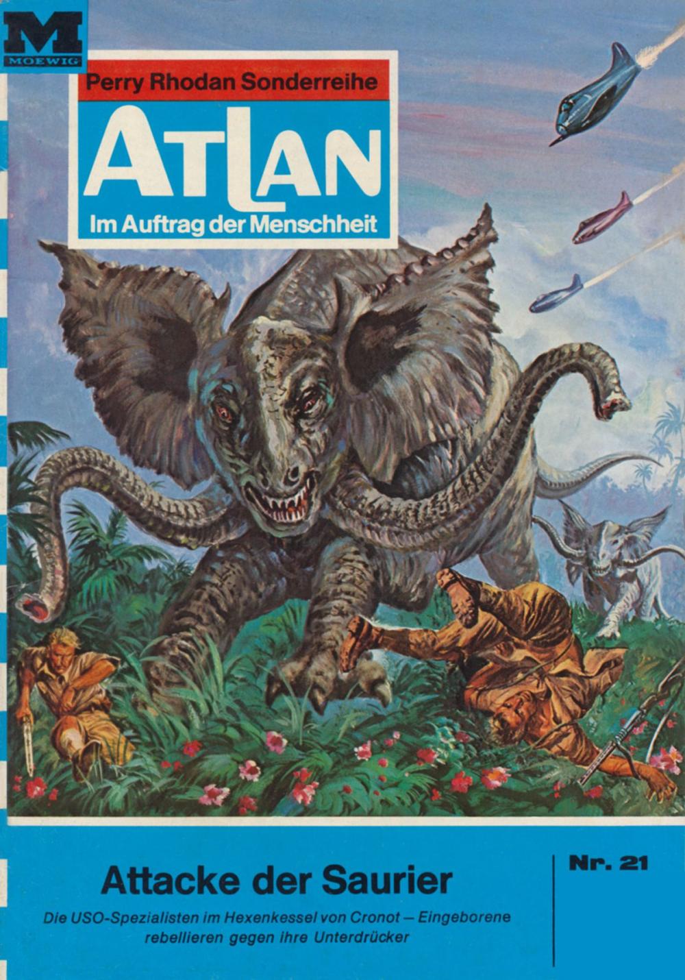 Big bigCover of Atlan 21: Attacke der Saurier