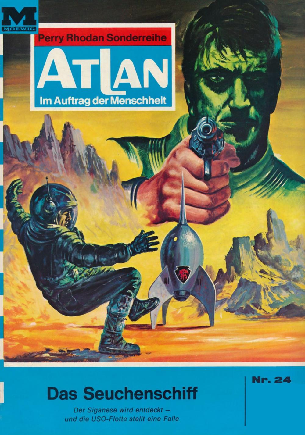 Big bigCover of Atlan 24: Das Seuchenschiff