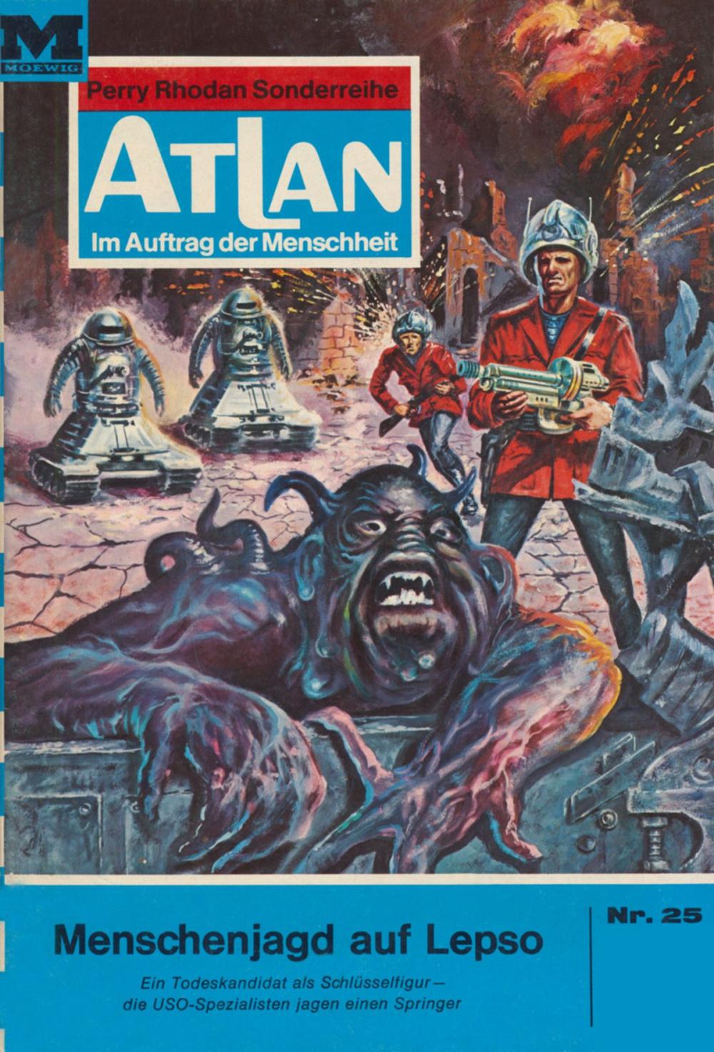 Big bigCover of Atlan 25: Menschenjagd auf Lepso