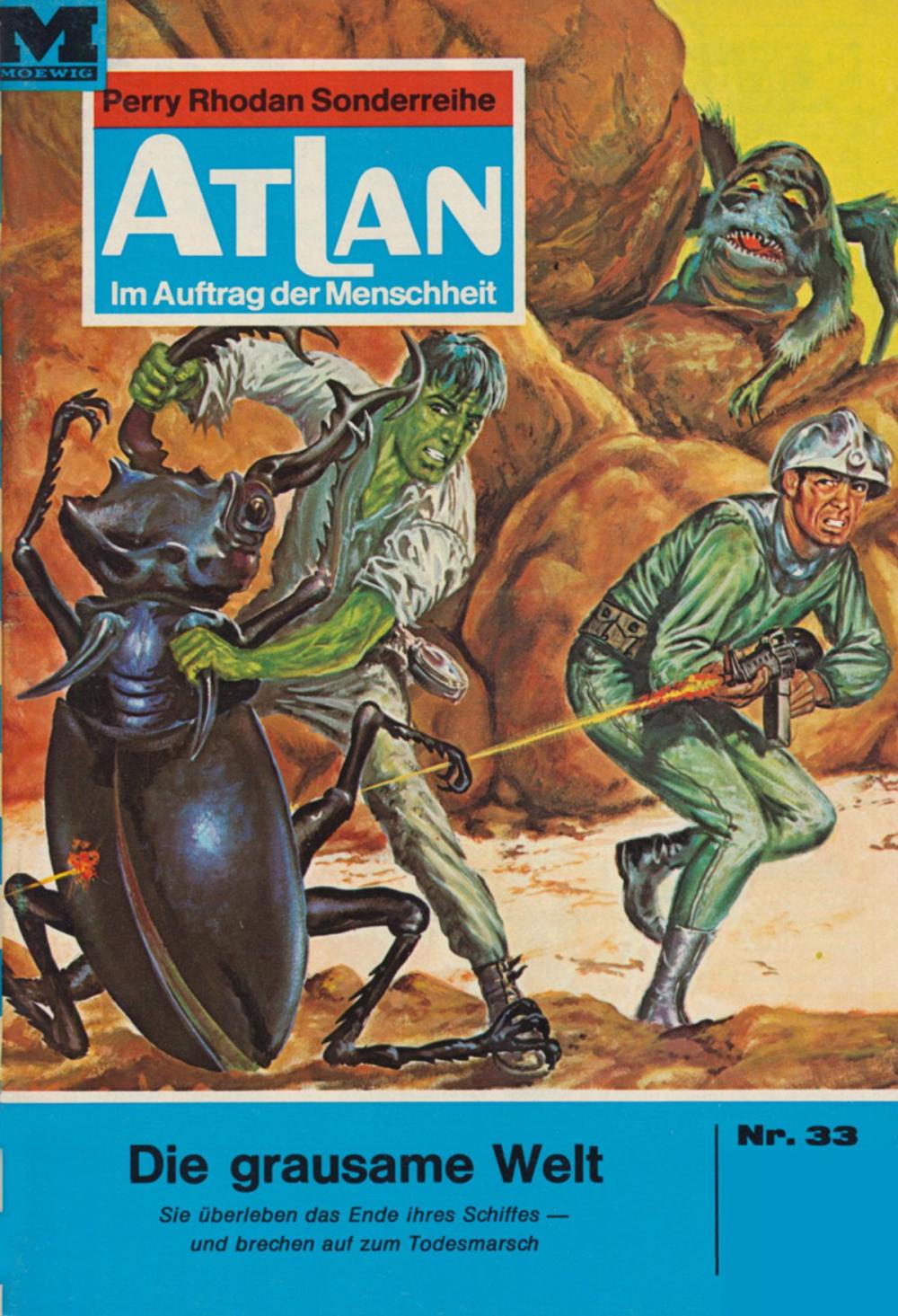 Big bigCover of Atlan 33: Die grausame Welt