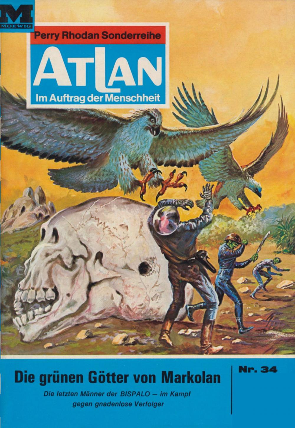 Big bigCover of Atlan 34: Die grünen Götter von Markolan