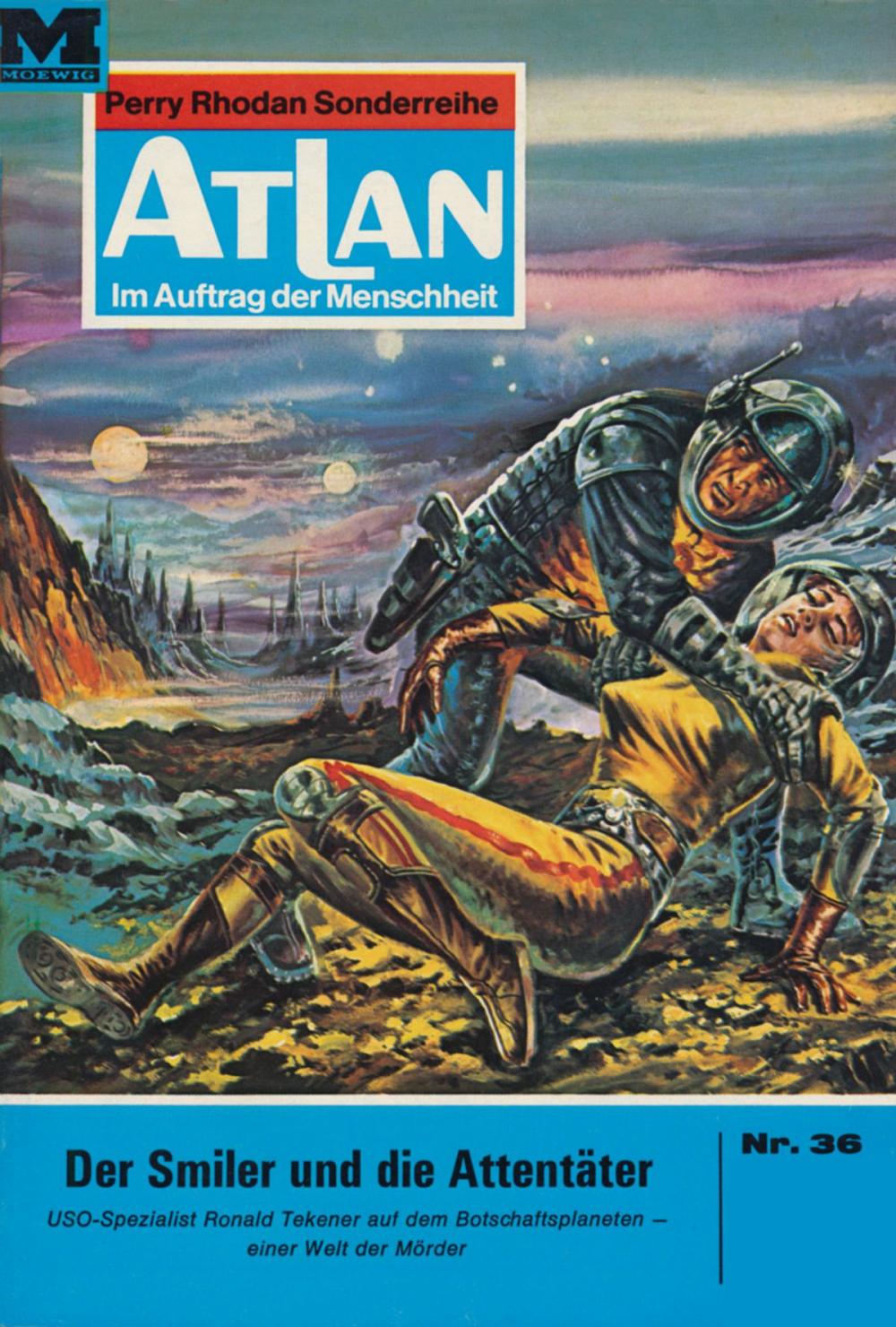 Big bigCover of Atlan 36: Der Smiler und die Attentäter