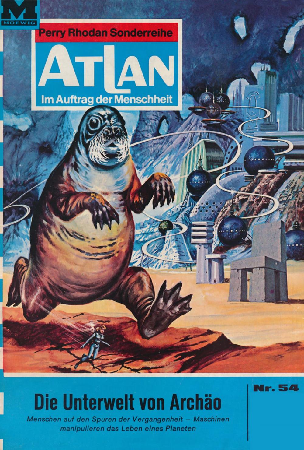 Big bigCover of Atlan 54: Die Unterwelt von Archäo