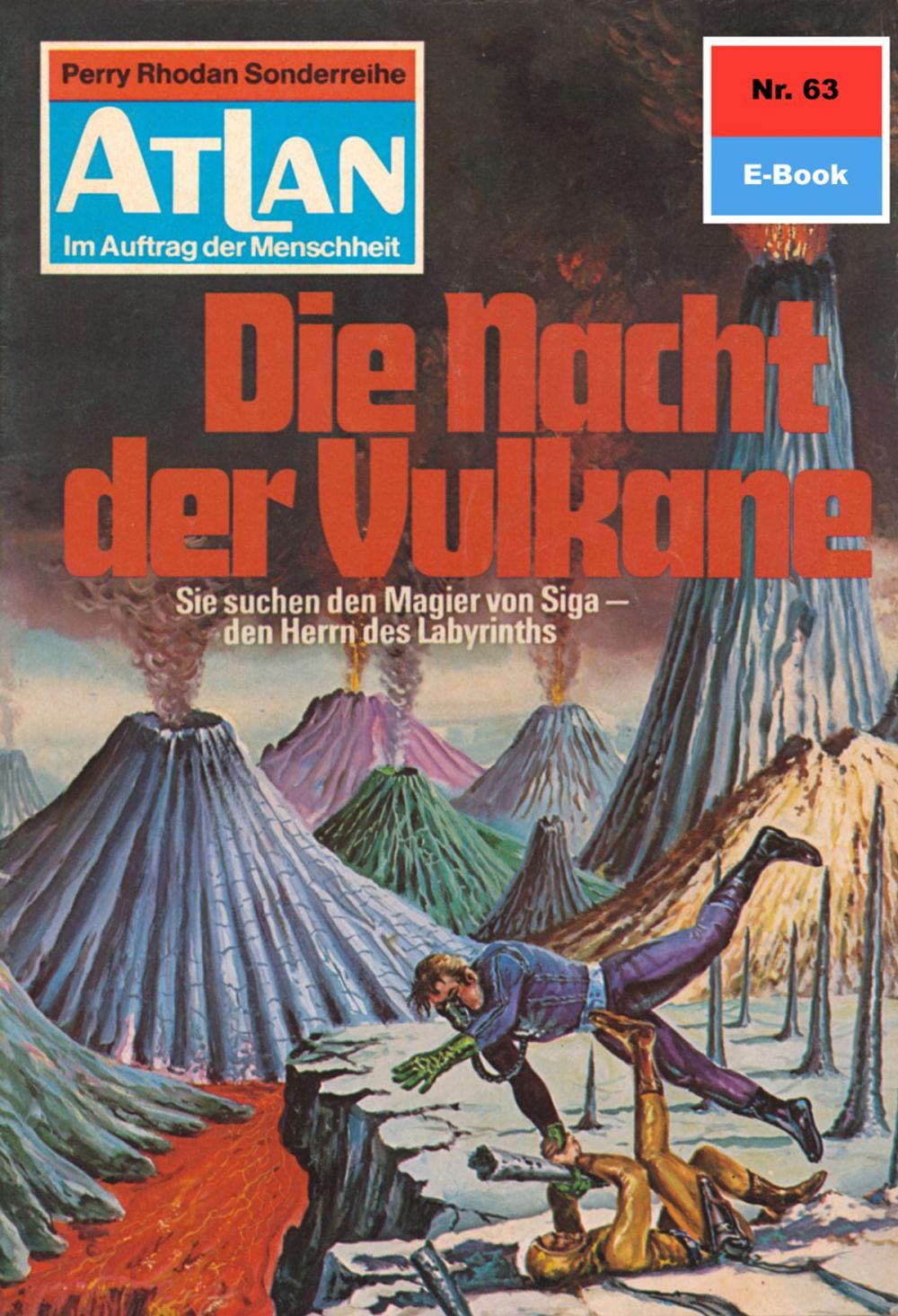 Big bigCover of Atlan 63: Die Nacht der Vulkane