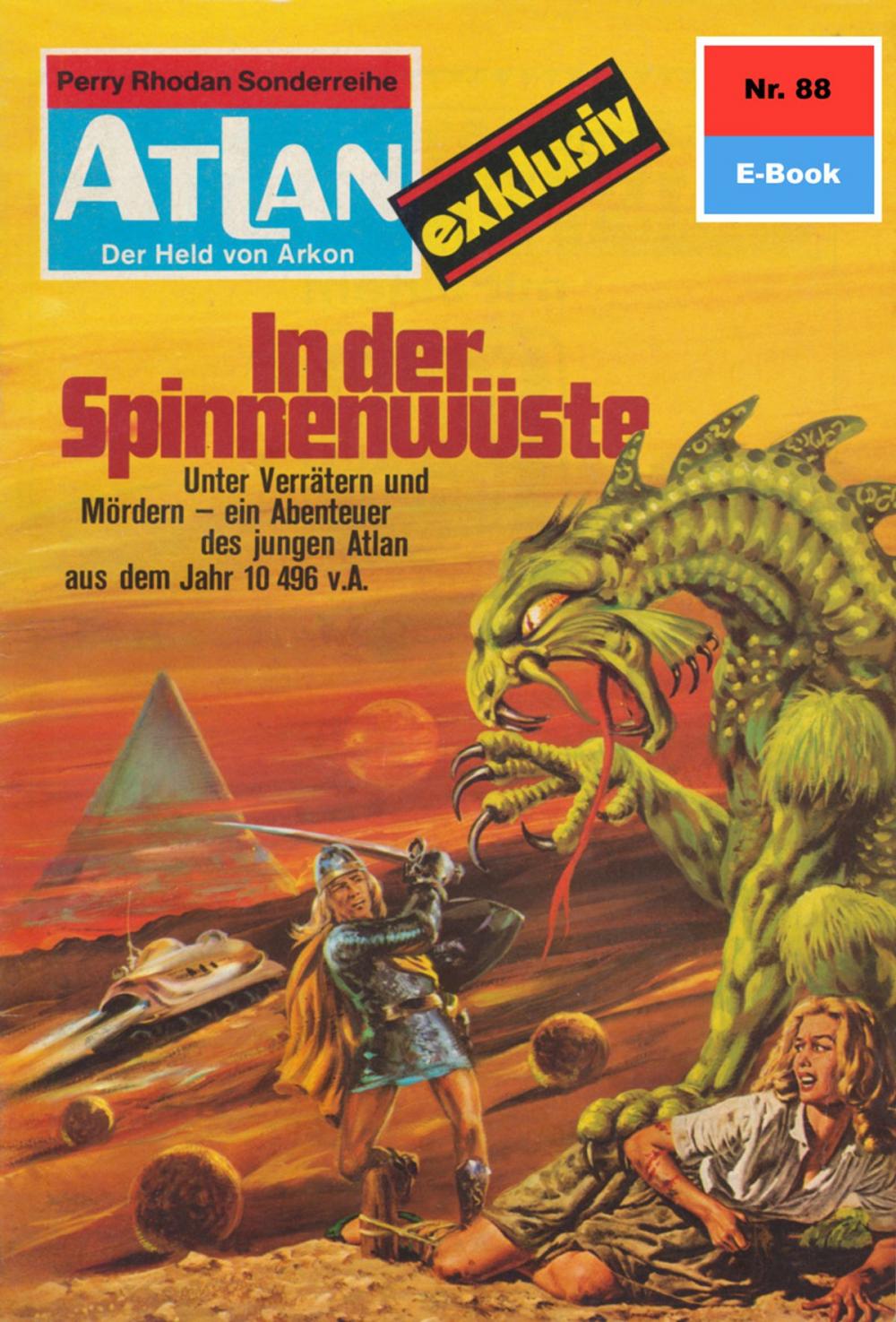 Big bigCover of Atlan 88: In der Spinnenwüste