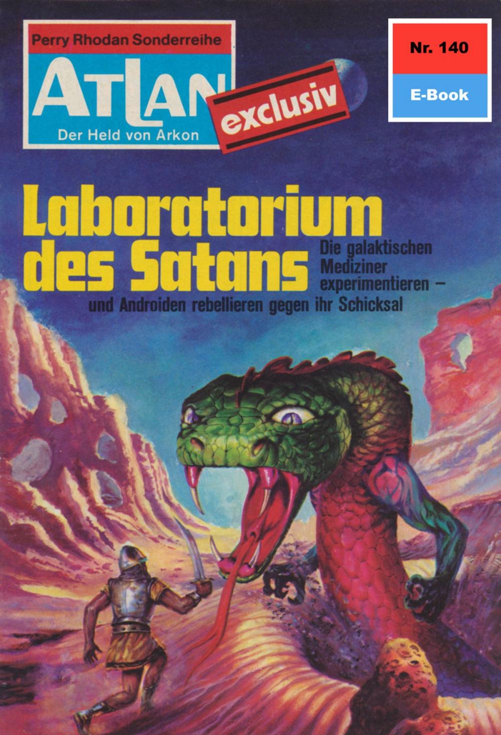 Big bigCover of Atlan 140: Laboratorium des Satans