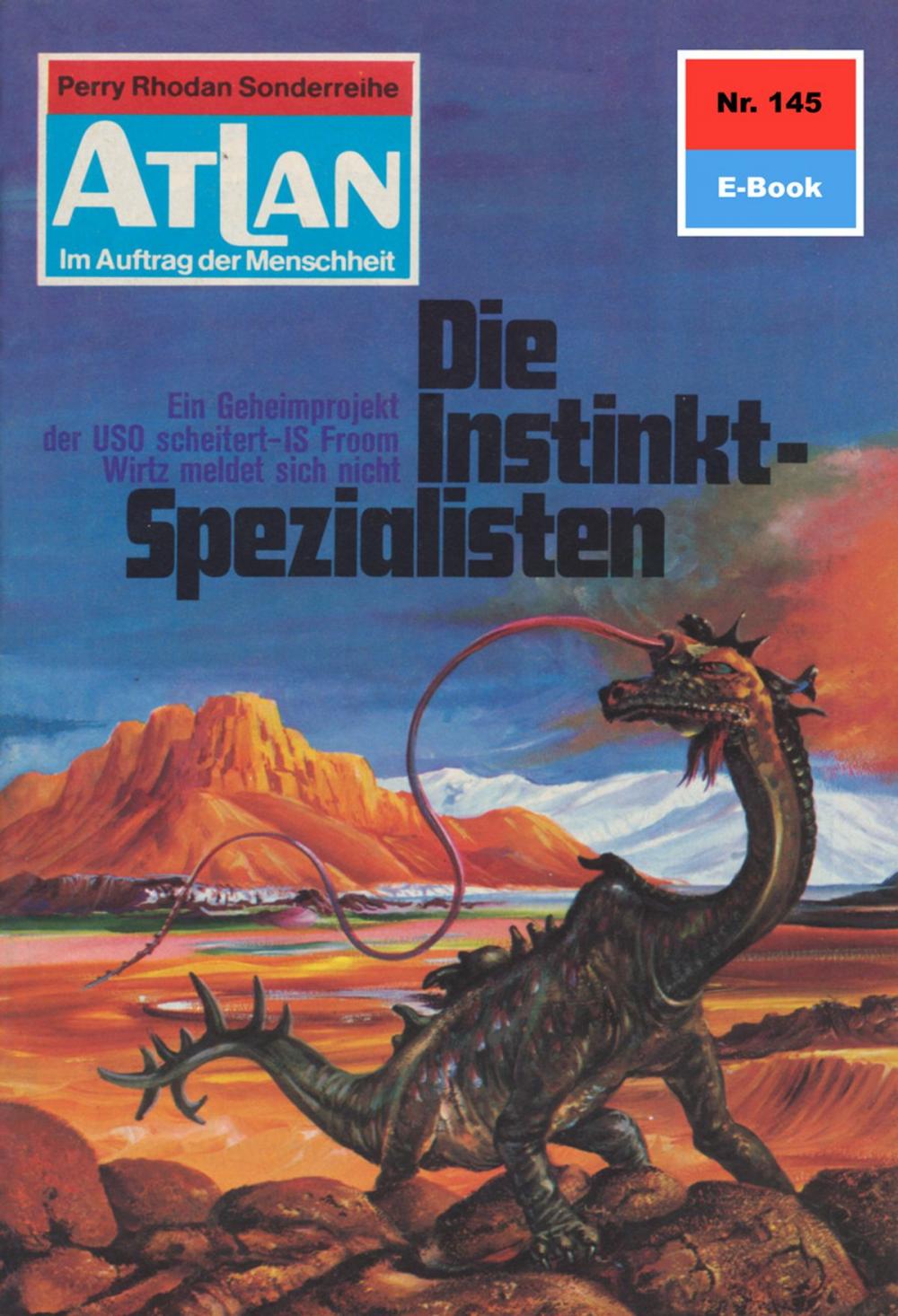 Big bigCover of Atlan 145: Die Instinkt-Spezialisten