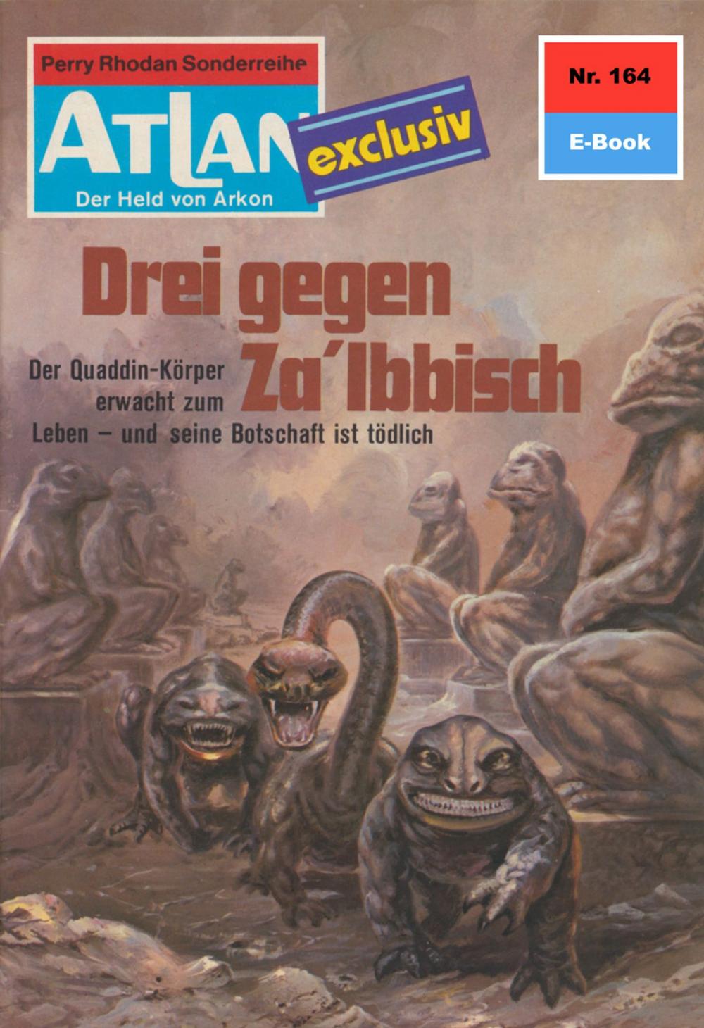 Big bigCover of Atlan 164: Drei gegen Za'Ibbisch