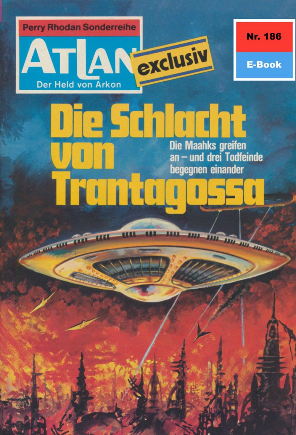 Big bigCover of Atlan 186: Die Schlacht von Trantagossa