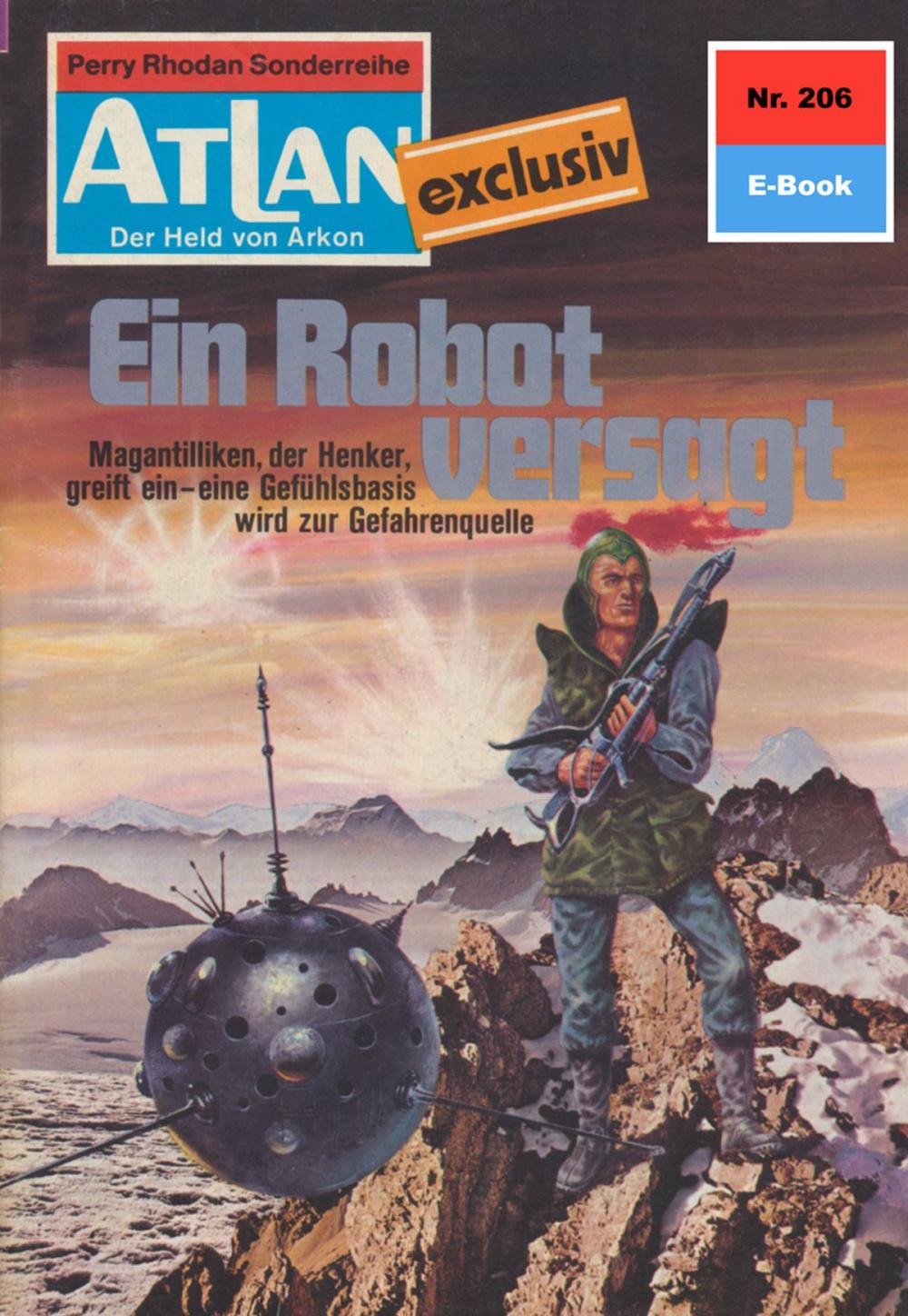 Big bigCover of Atlan 206: Ein Robot versagt