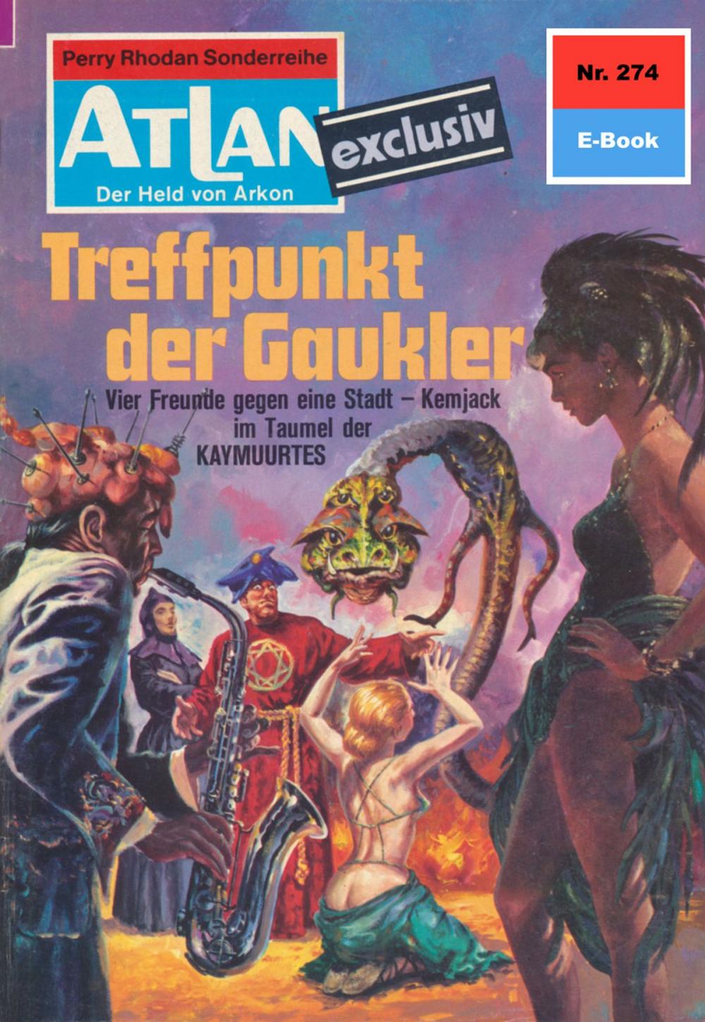 Big bigCover of Atlan 274: Treffpunkt der Gaukler