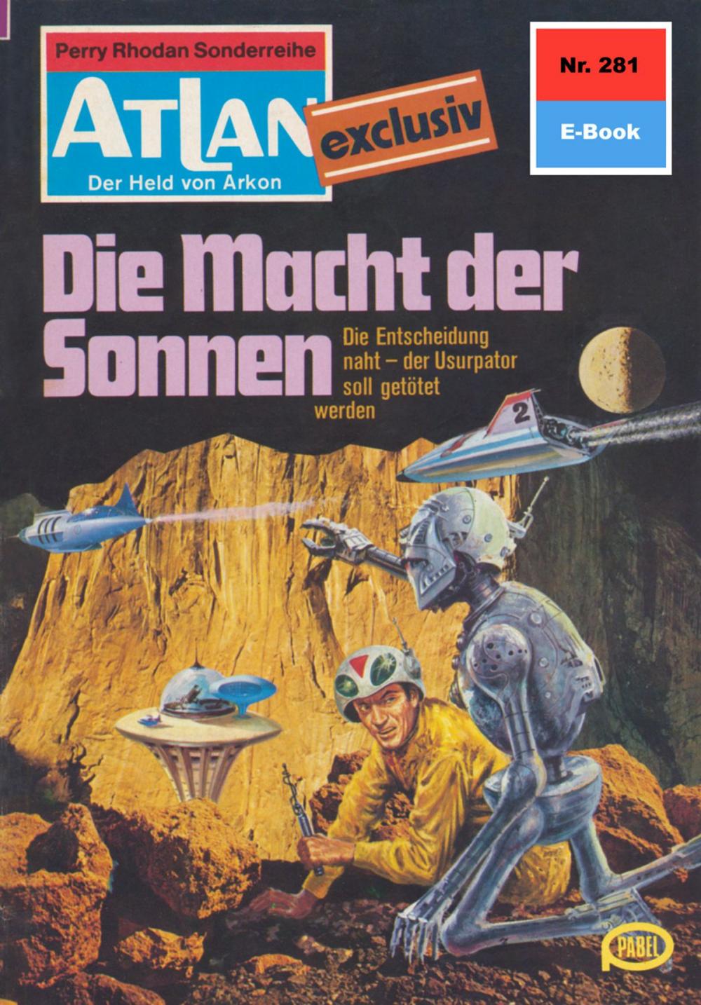 Big bigCover of Atlan 281: Die Macht der Sonnen