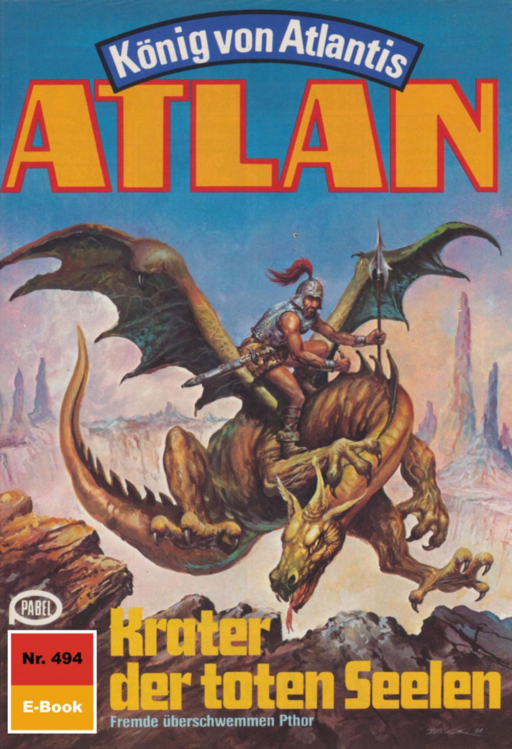 Big bigCover of Atlan 494: Krater der toten Seelen