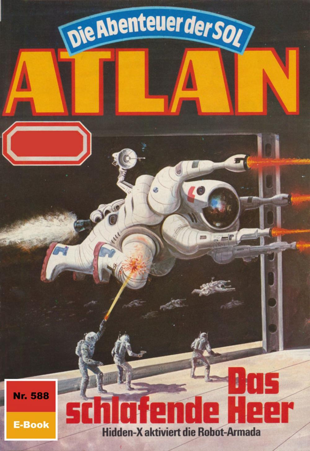 Big bigCover of Atlan 588: Das schlafende Heer