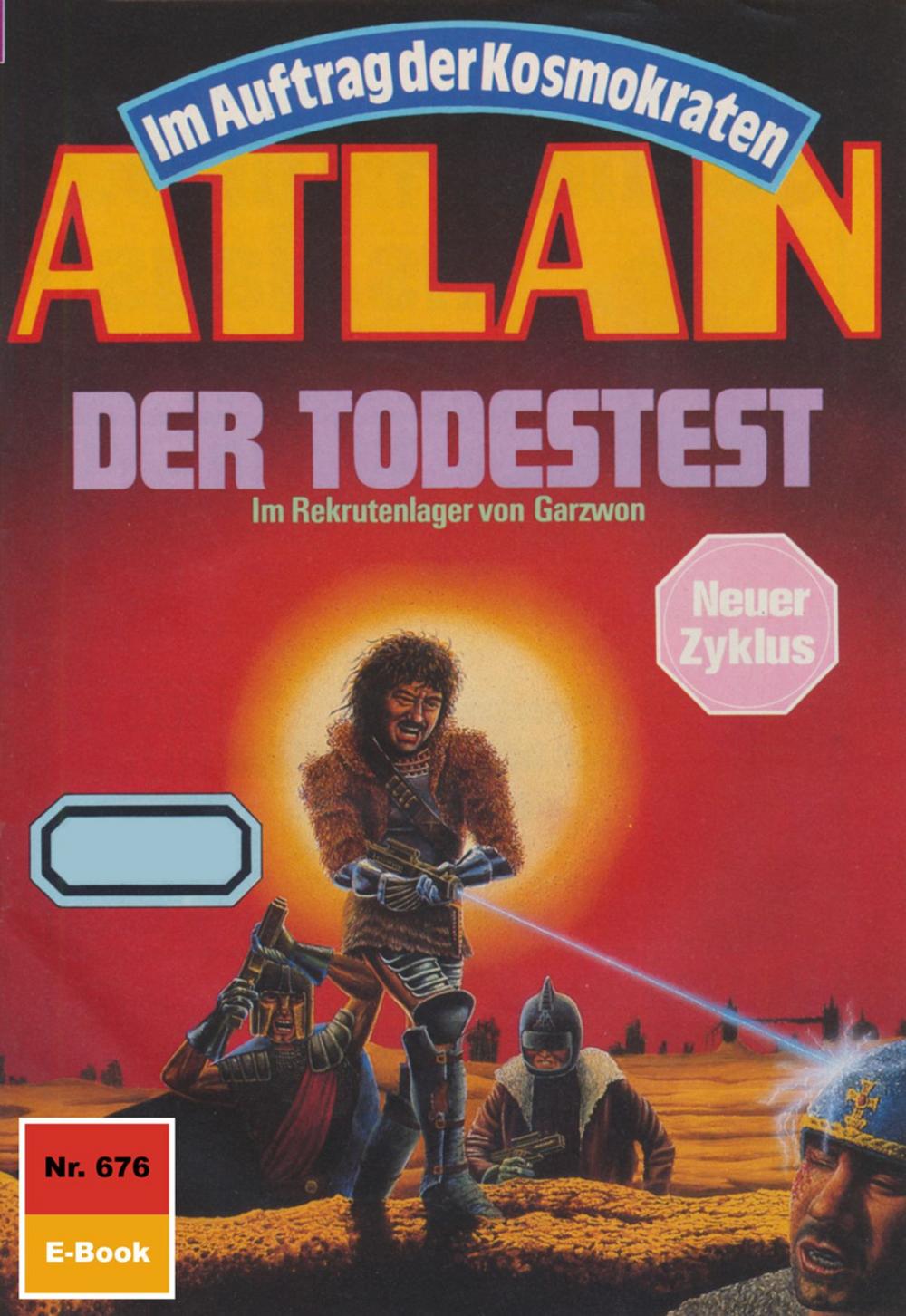 Big bigCover of Atlan 676: Der Todestest