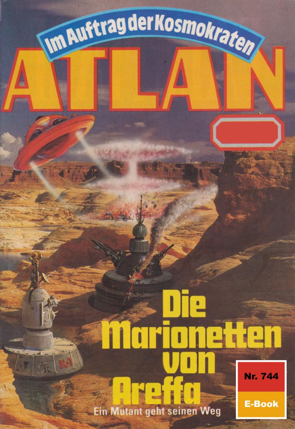 Big bigCover of Atlan 744: Die Marionetten von Areffa