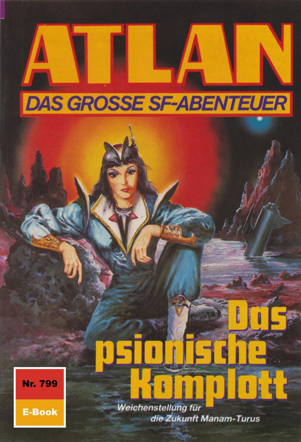 Big bigCover of Atlan 799: Das psionische Komplott