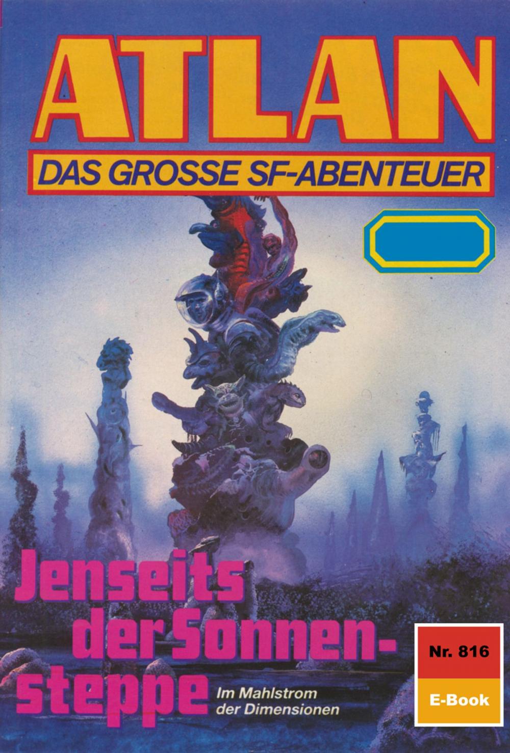 Big bigCover of Atlan 816: Jenseits der Sonnensteppe