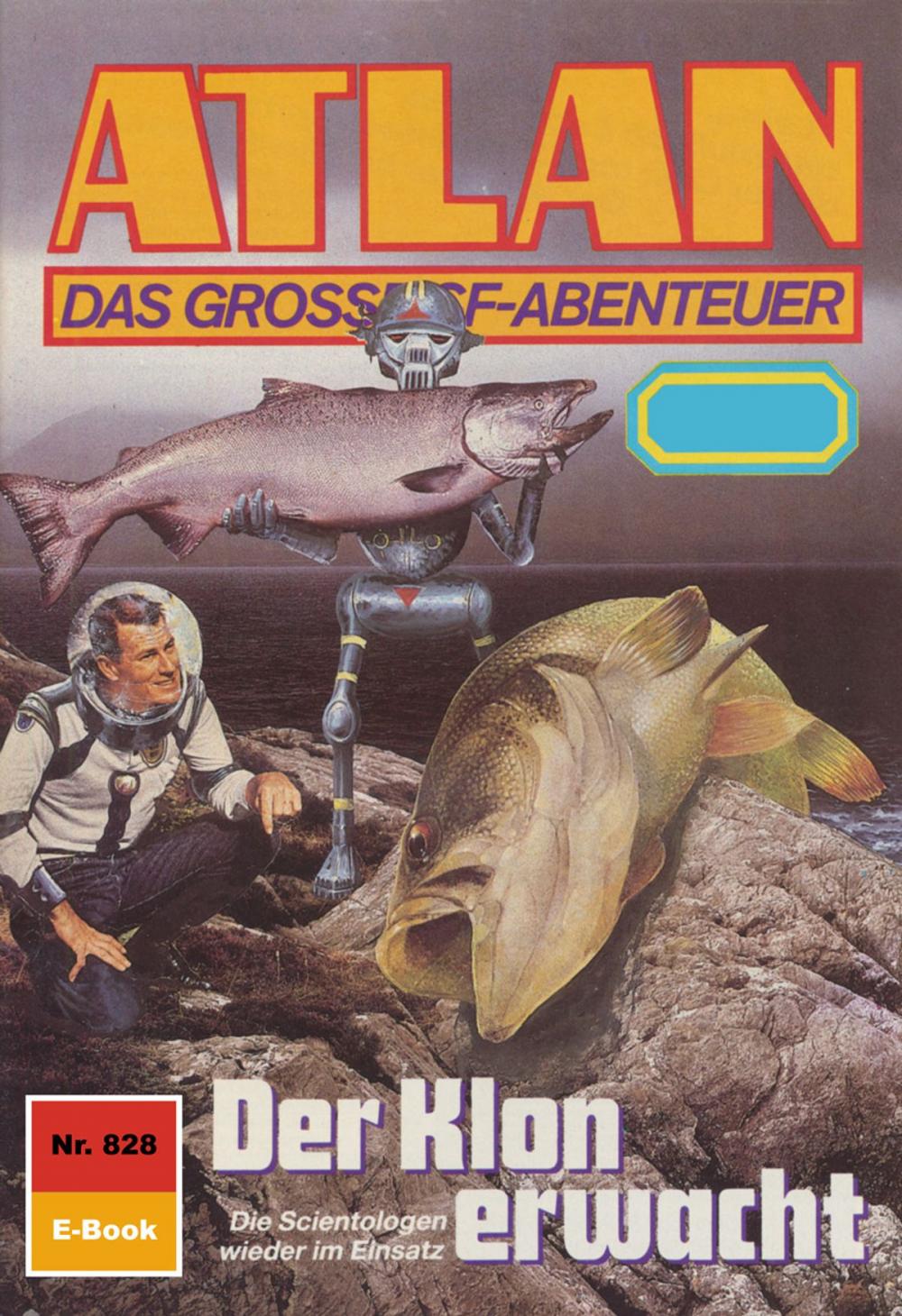 Big bigCover of Atlan 828: Der Klon erwacht