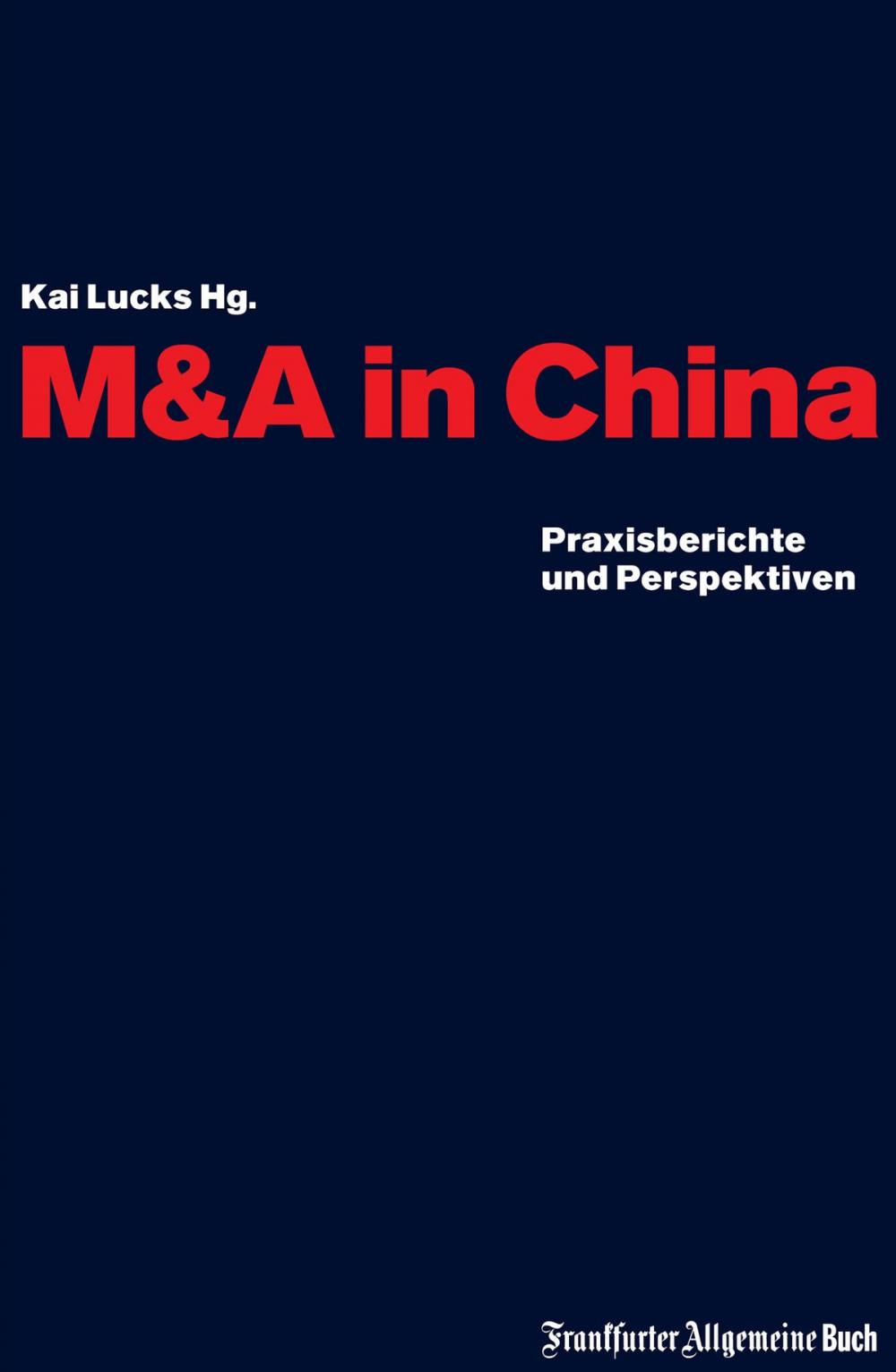 Big bigCover of M&A in China