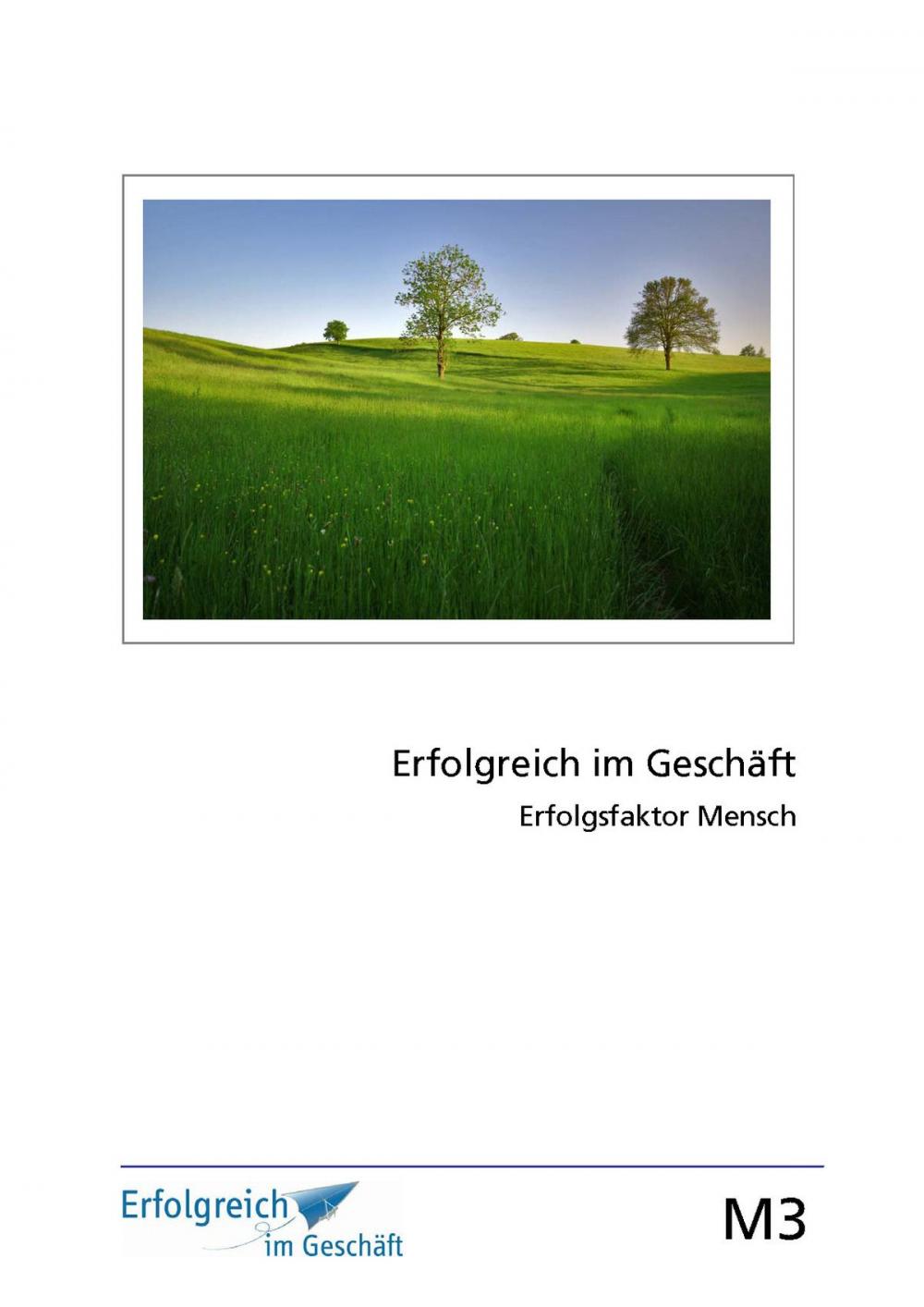 Big bigCover of Modul 3: Erfolgsfaktor Mensch