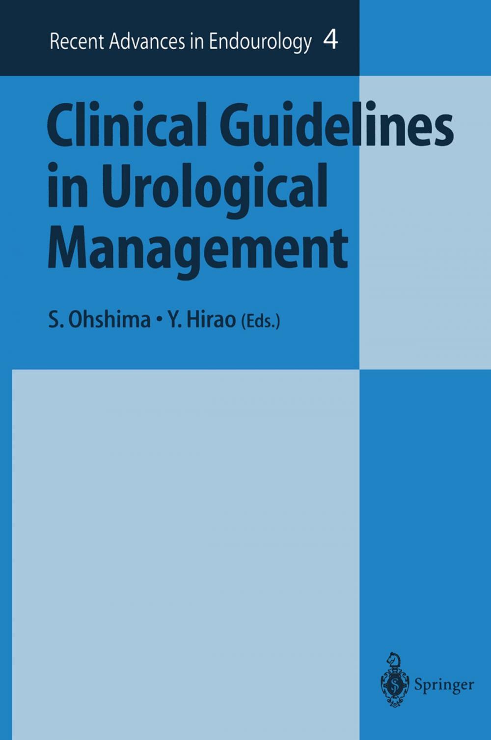 Big bigCover of Clinical Guidelines in Urological Management