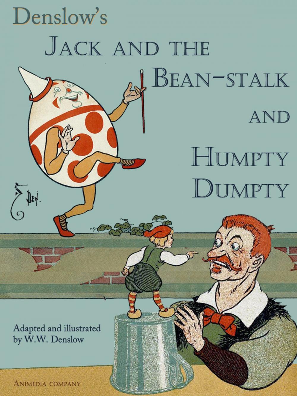 Big bigCover of Jack and the bean-stalk. Humpty Dumpty