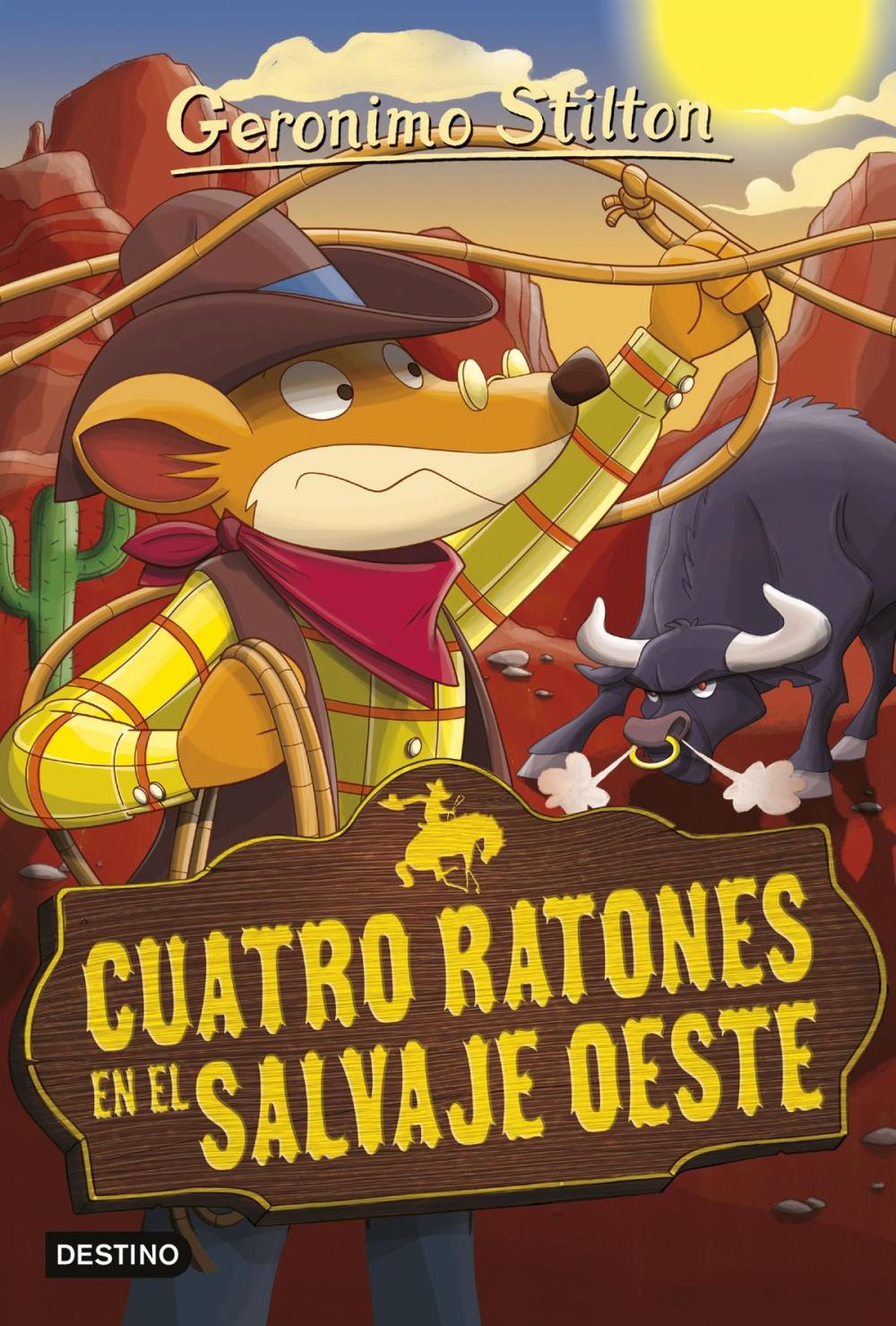 Big bigCover of Cuatro ratones en el salvaje oeste