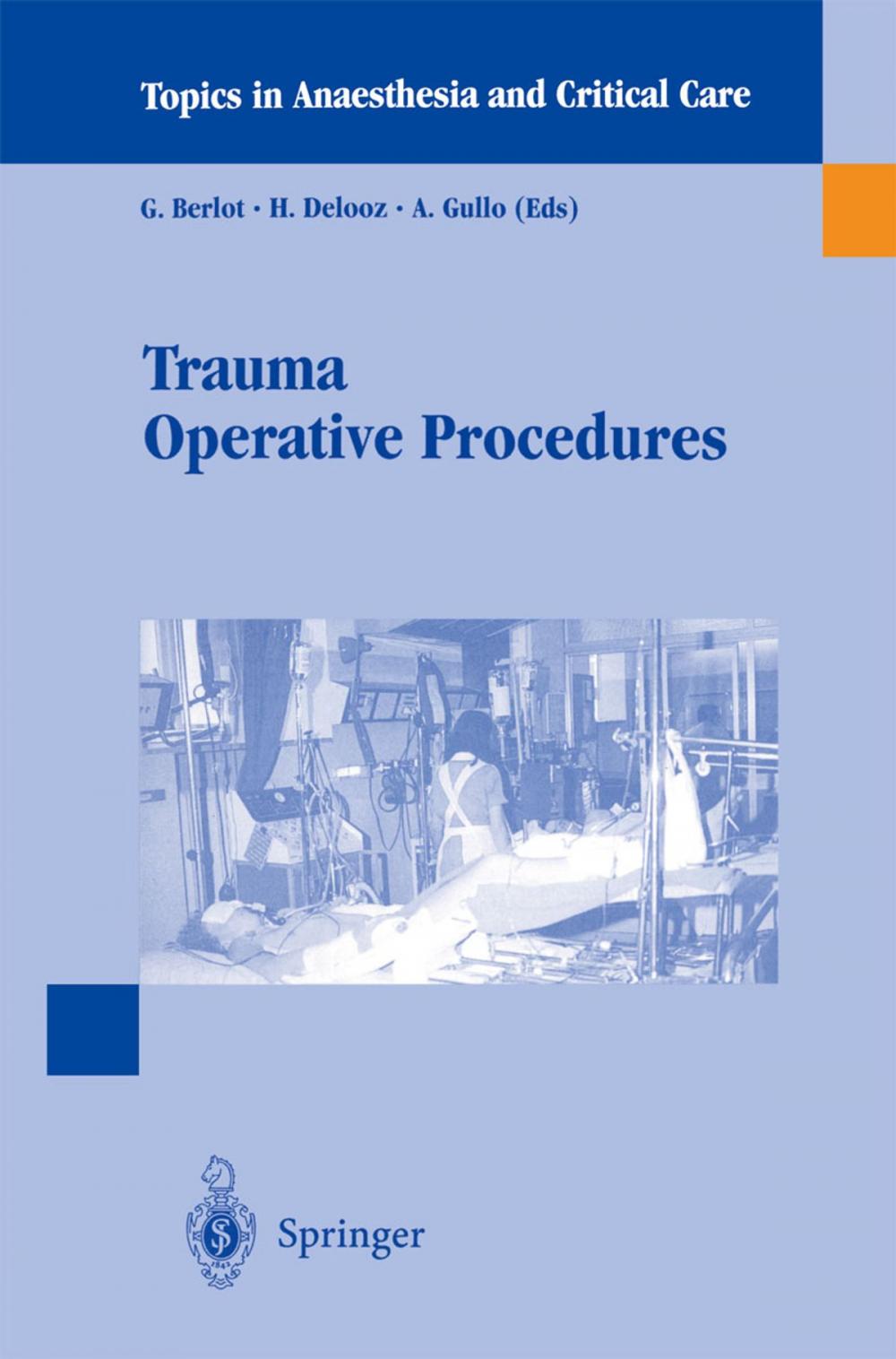 Big bigCover of Trauma Operative Procedures