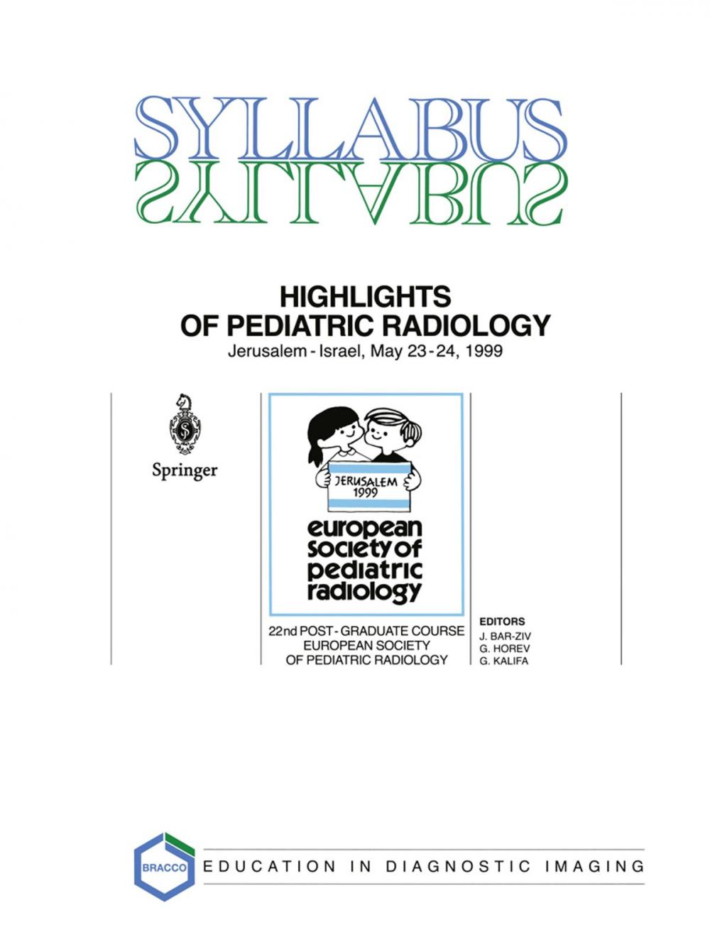 Big bigCover of Highlights of Pediatric Radiology