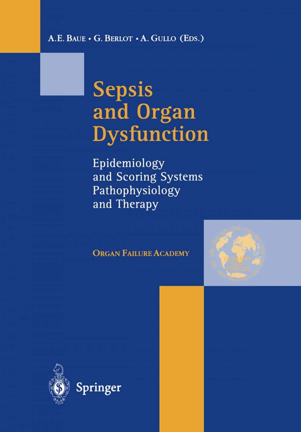 Big bigCover of Sepsis and Organ Dysfunction