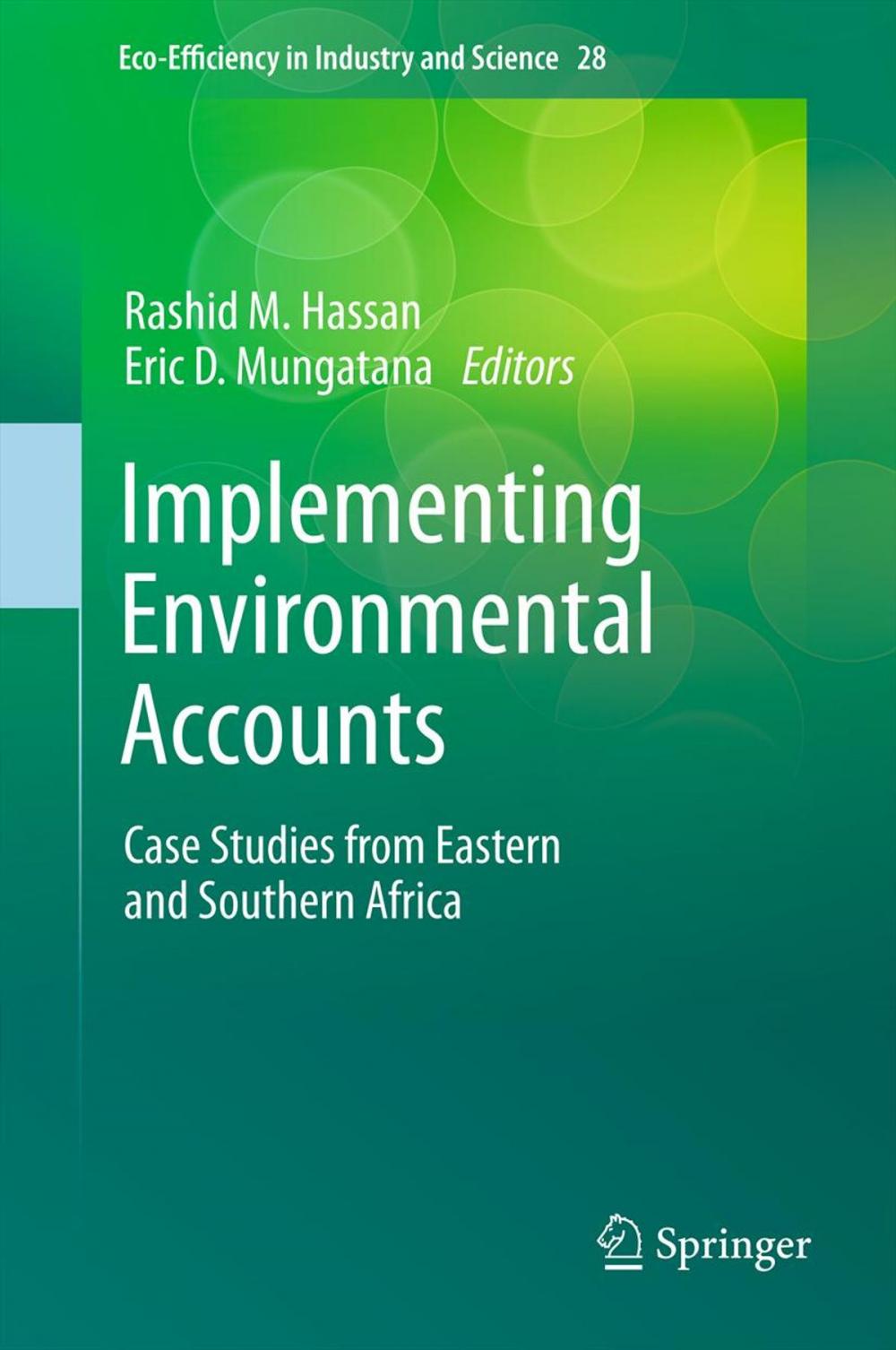 Big bigCover of Implementing Environmental Accounts