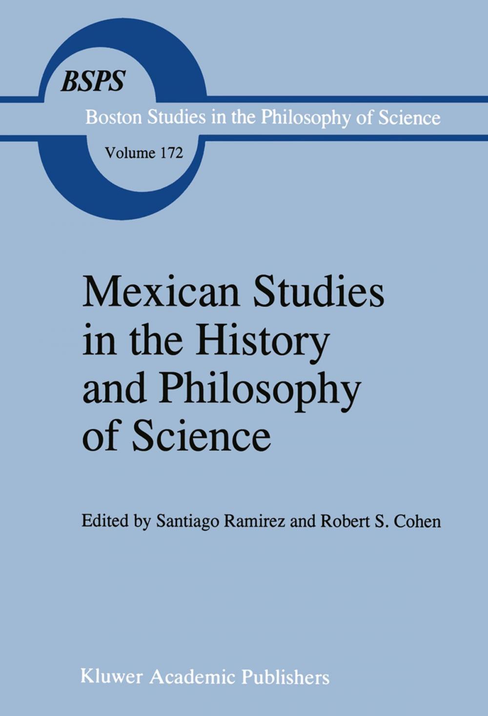 Big bigCover of Mexican Studies in the History and Philosophy of Science