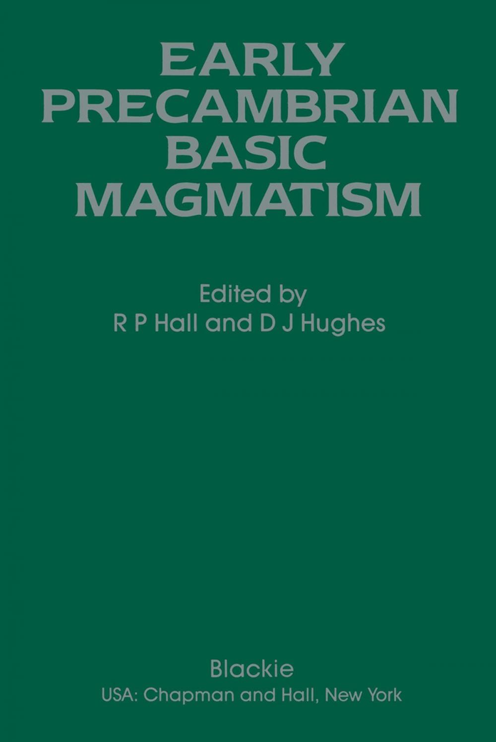 Big bigCover of Early Precambrian Basic Magmatism