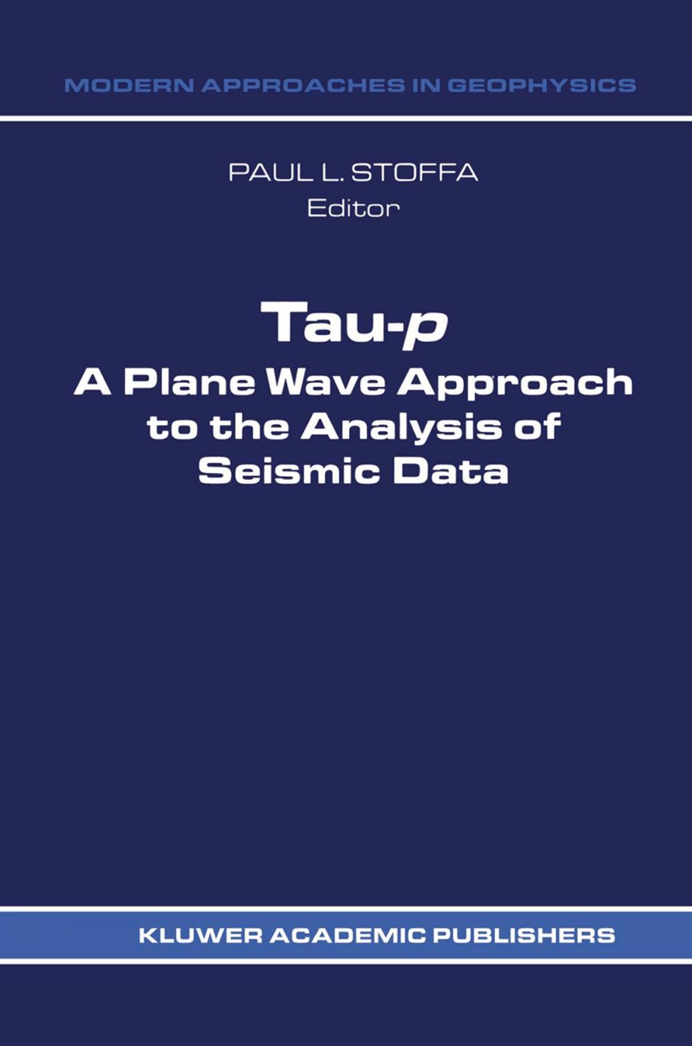 Big bigCover of Tau-p: a plane wave approach to the analysis of seismic data