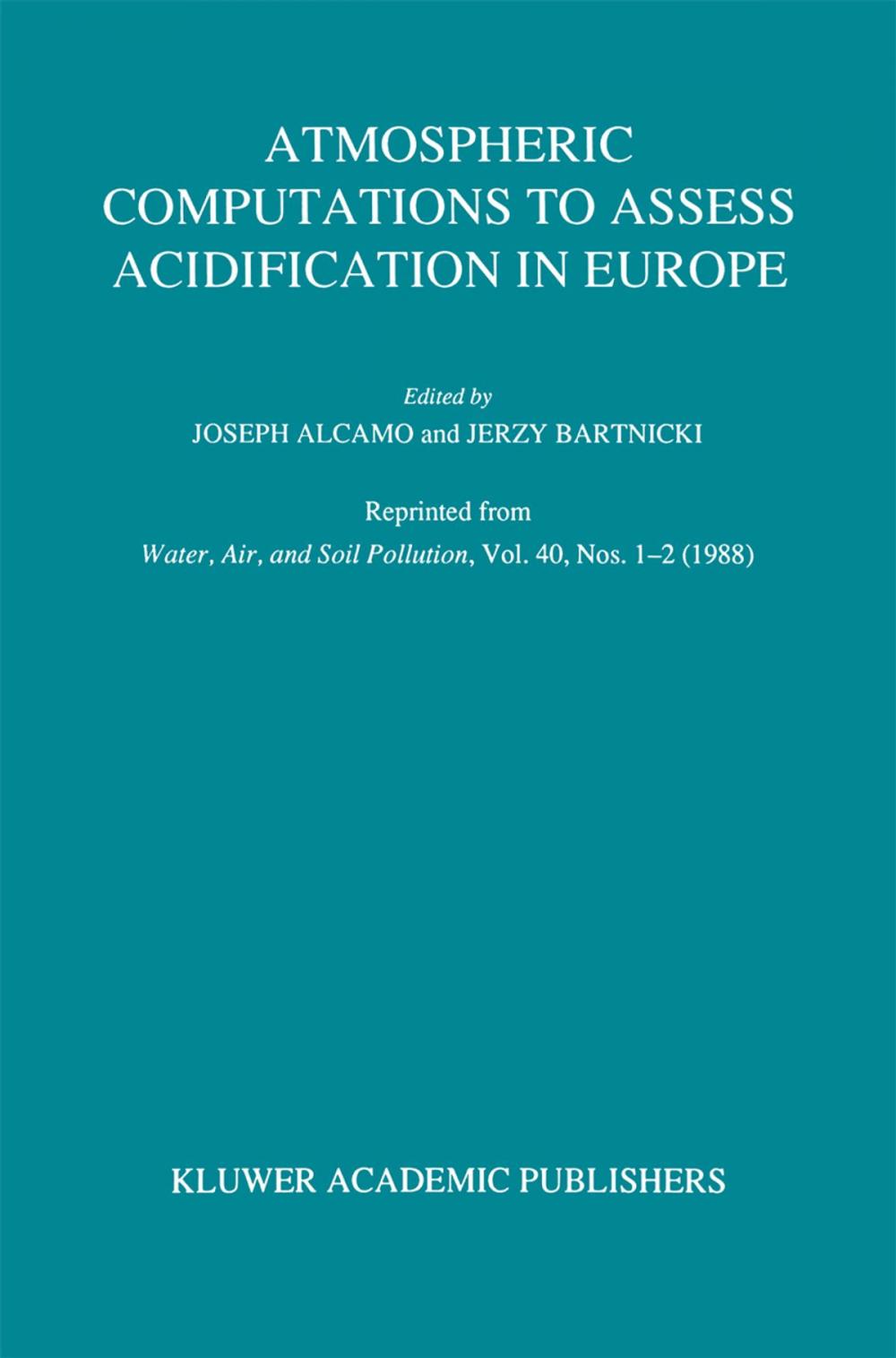 Big bigCover of Atmospheric Computations to Assess Acidification in Europe